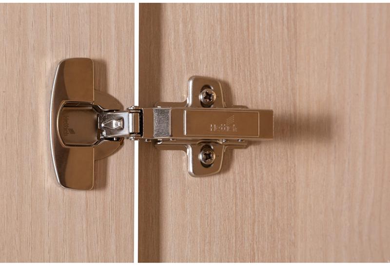 1418 Шкаф двухстворчатый Сканди Жемчужно-белый R-HOME 4009263h_Жемчуг - Вид №6