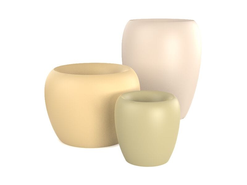 Яркий низкий садовый горшок Vondom ARCH-00100936