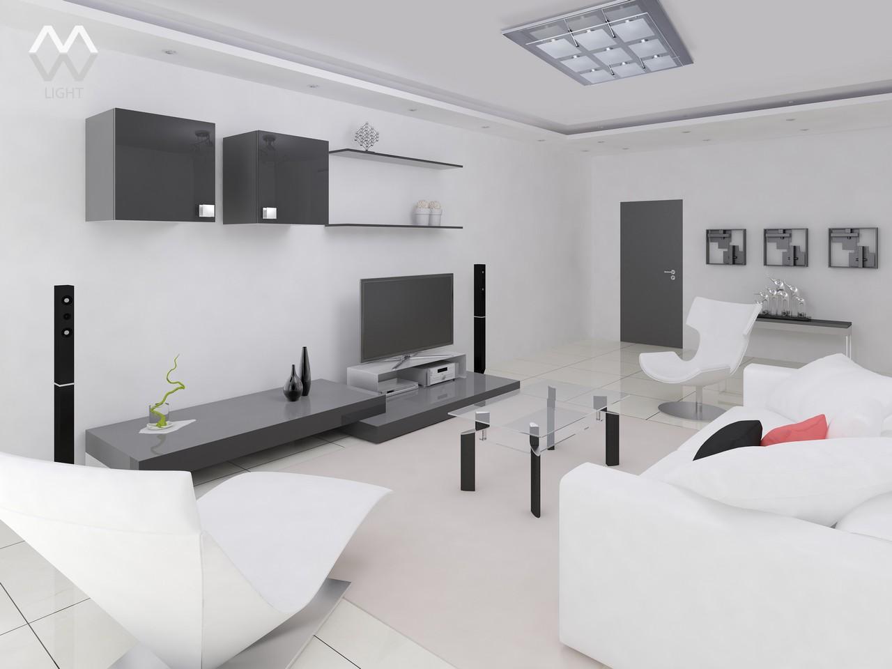 Потолочный светильник De Markt Граффити 678010609 DE MARKT ГРАФФИТИ 201804 Белый  - Вид №1