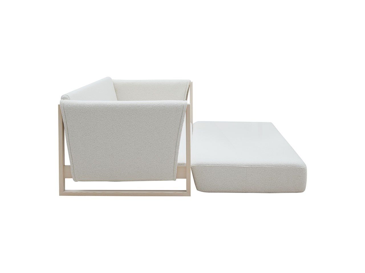 Двуспальный диван-кровать из ткани SOFTLINE MADISON WOOD ARCH-00020625 - Вид №3