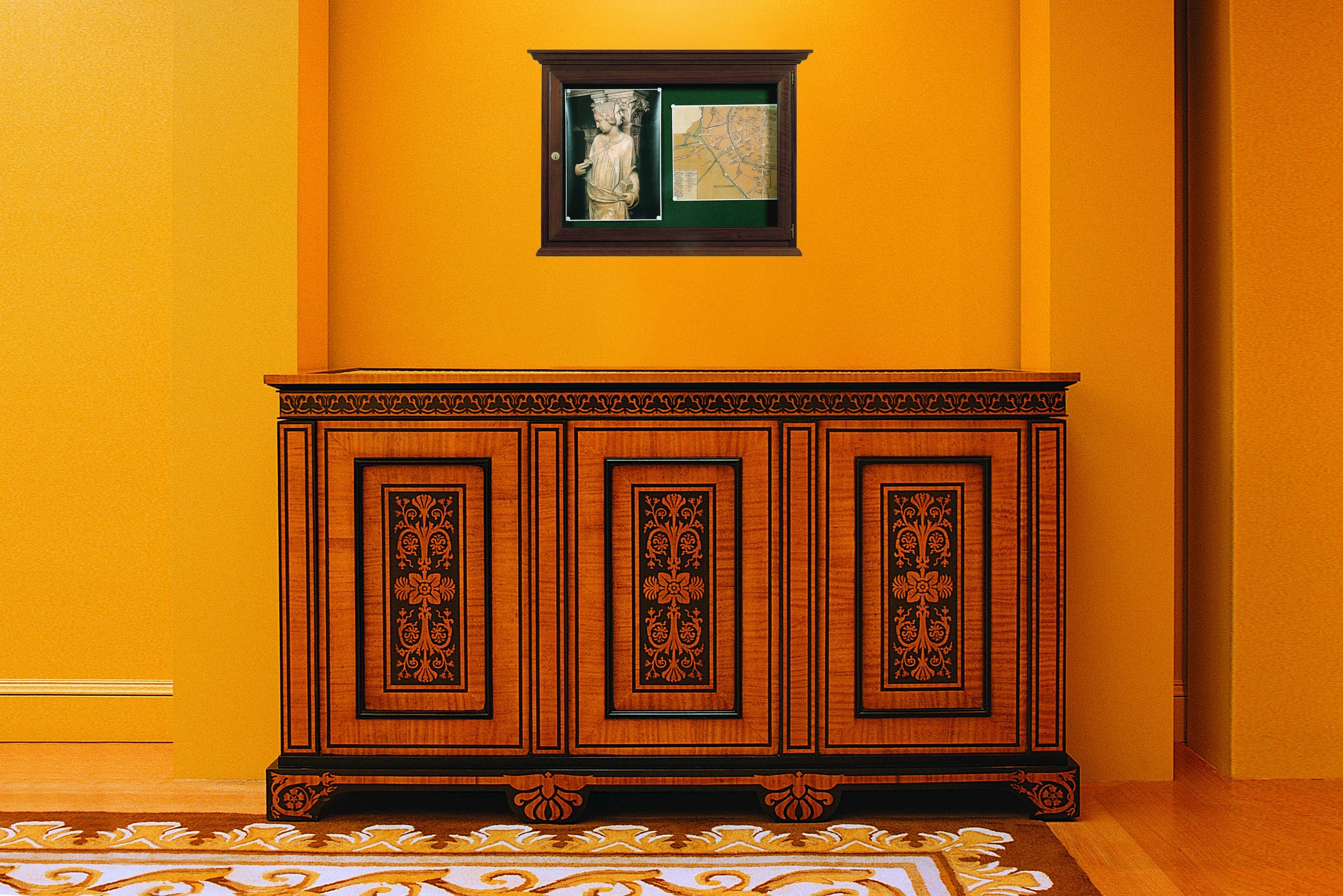 Массивная деревянная настенная доска объявлений для общественных мест RAVASI ARCH-00113983 - Вид №2