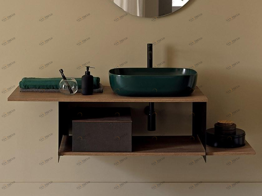 Scarabeo Ceramiche Тумба под умывальник подвесная одинарная Slide sun-id-1466050