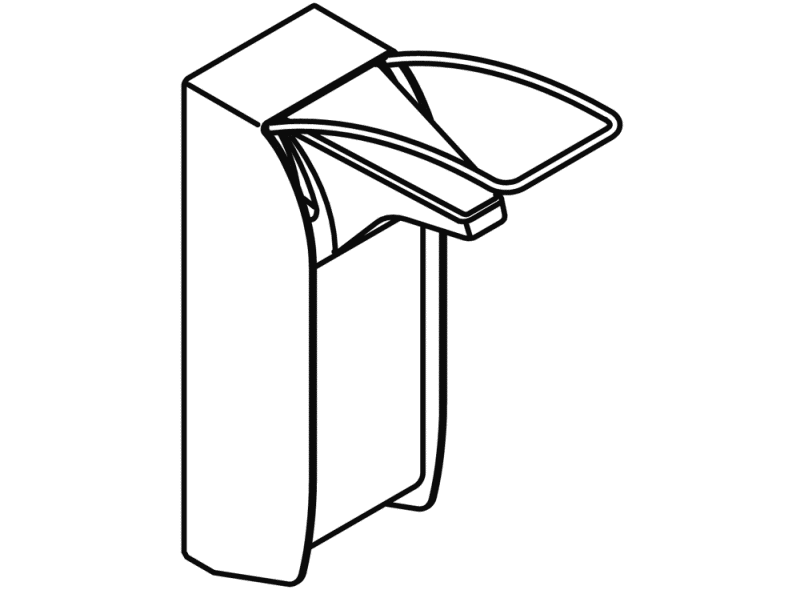 805.06.350 Дозатор дезинфицирующего средства и мыла HEWI Spenderprodukte  - Вид №2