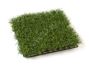 20.6200DG Коврик Газон-трава темно-зеленая Цветочная коллекция