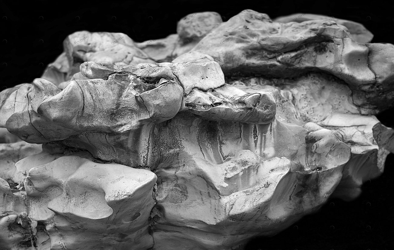 Фотокартина 50х80 см "Дым" PANKOVSKY STUDIO ПЛАСТИФИКАЦИЯ 015920 Серый;черный 