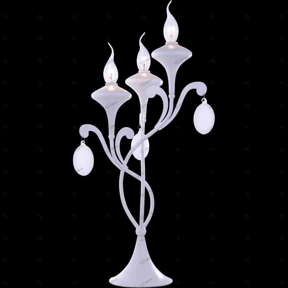 Настольная лампа Arte Lamp Montmartre A3239LT-3WH ARTE LAMP ИНТЕРЬЕРНЫЕ 080103 Белый 