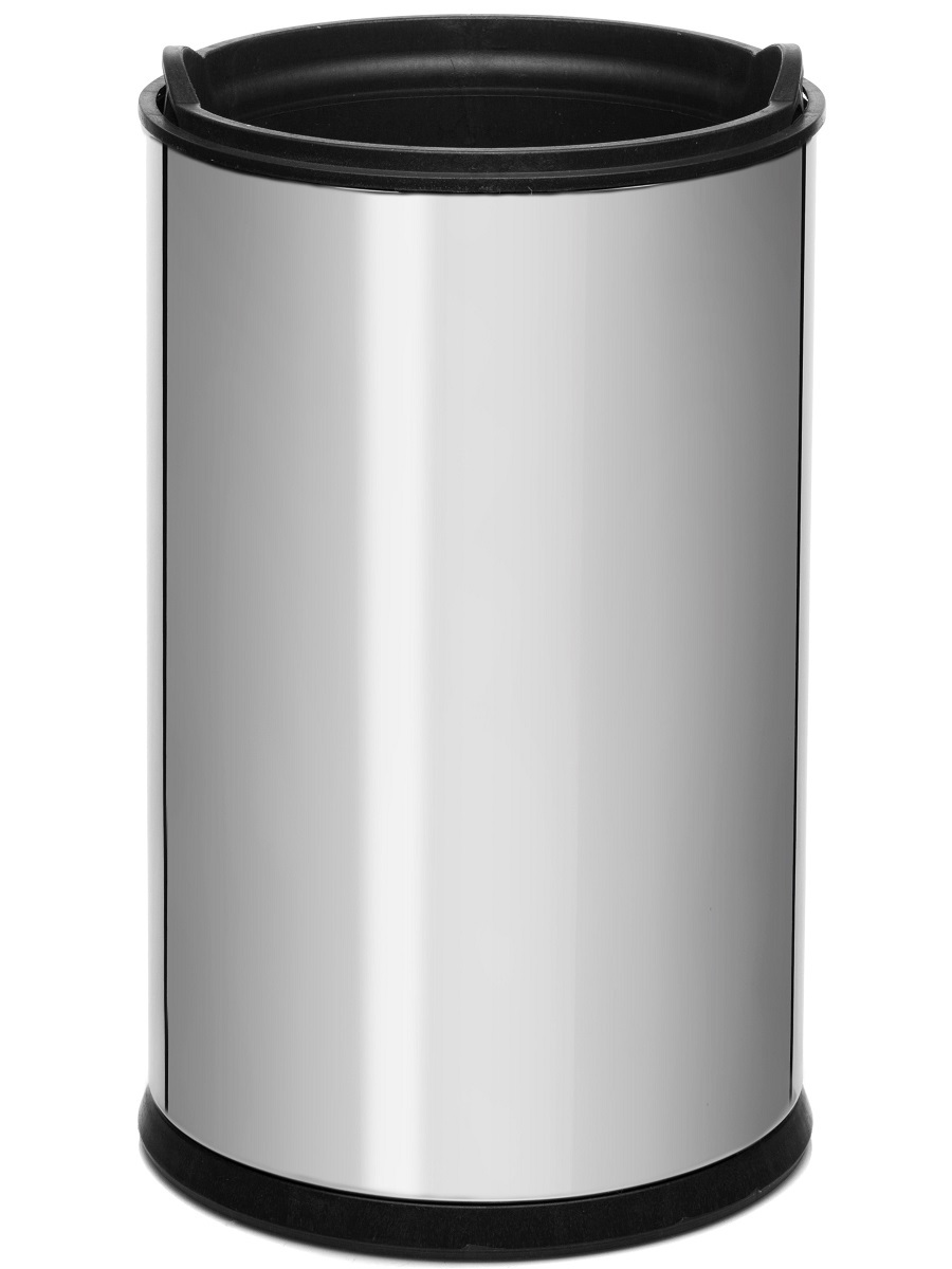 Ведро для мусора  без крышки Cetus 8L Chrome NAVAKO 11051