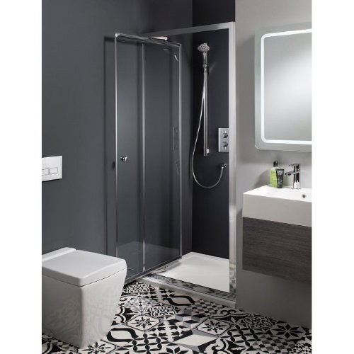 Дверь Infold 1000mm с боковым экраном 1000mm Britton Burlington EIDSC1000, ESPSC1000  - Вид №1