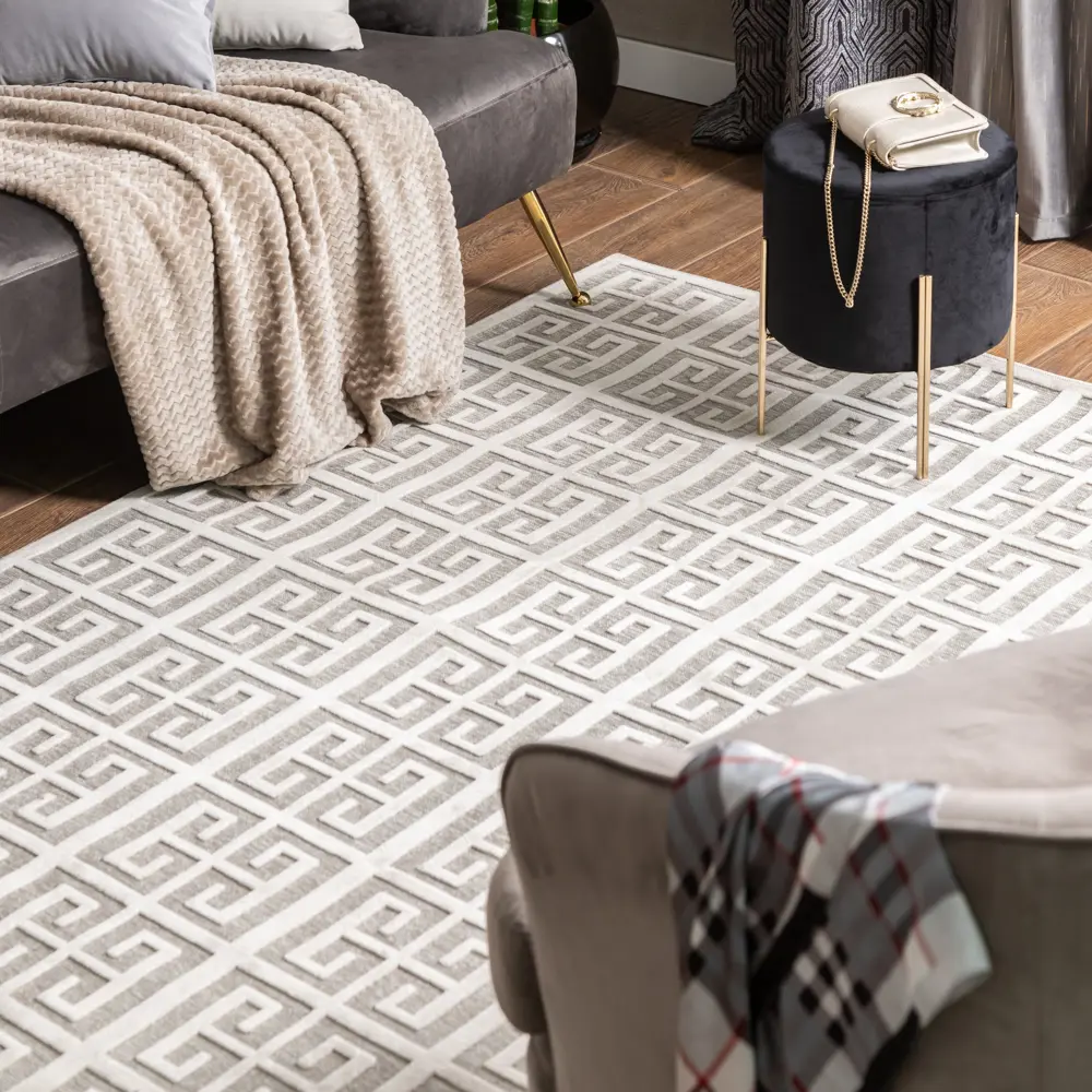 Ковер полипропилен Элис 8020I 200x285 см цвет серый CTIM STLM-2078723