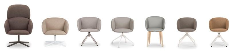 True Design Кресло поворотное с подлокотниками Not sun-id-1494623 - Вид №6