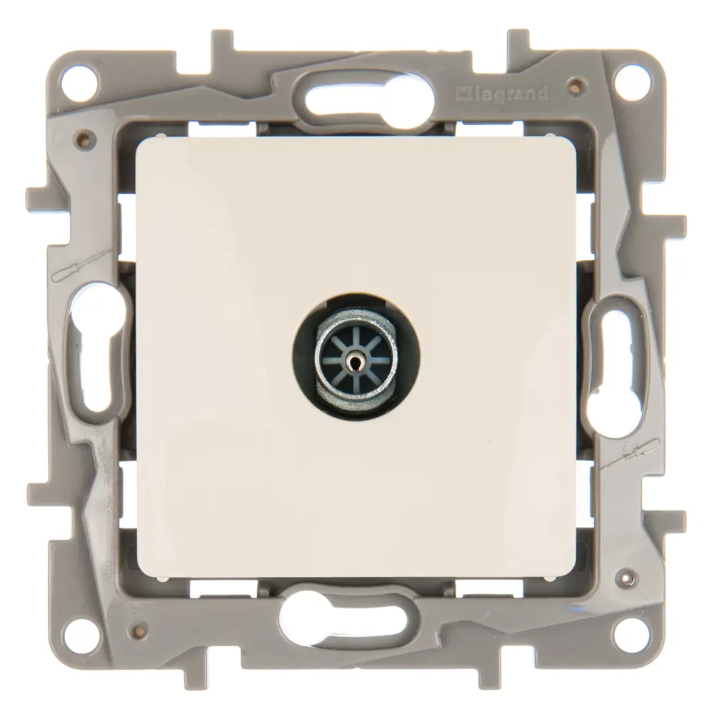 ТВ-розетка Legrand Etika звезда слоновая кость для цифрового ТВ 17356476 STLM-0007984