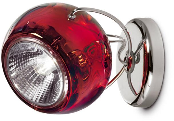 Fabbian Регулируемый хрустальный прожектор Beluga colour D57g13  - Вид №1