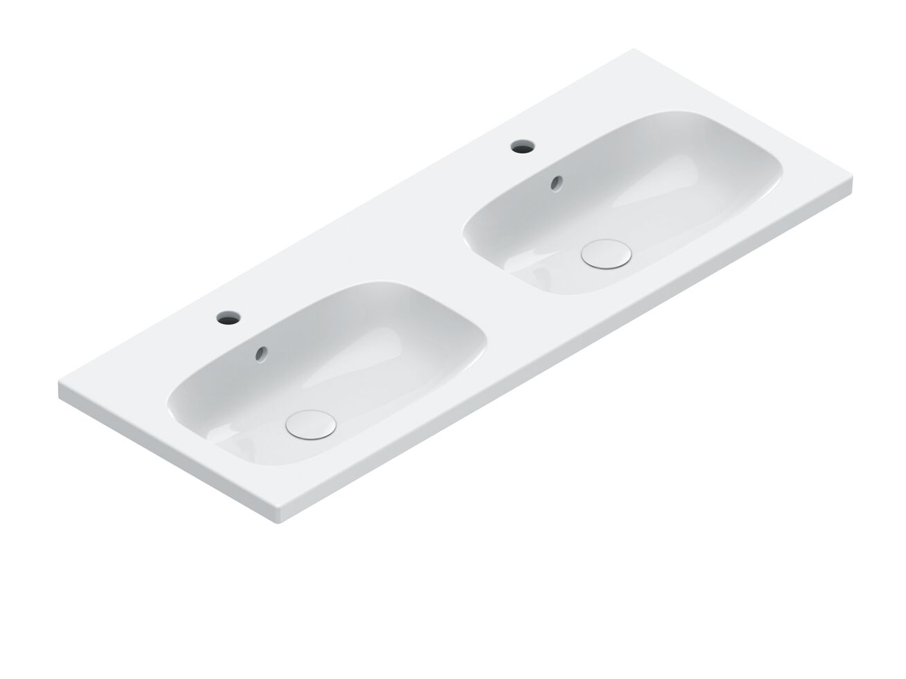 Двойной прямоугольный умывальник CERAMICA CATALANO Alvea ARCH-00066036