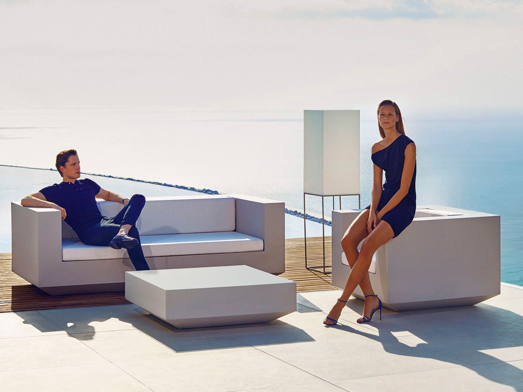 Полиэтиленовое садовое кресло Vondom Парусный спорт ARCH-00056876 - Вид №1