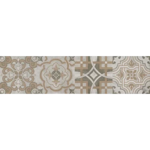 Керамогранит «Патч» 60x15 см 1.36 м2 цвет серый