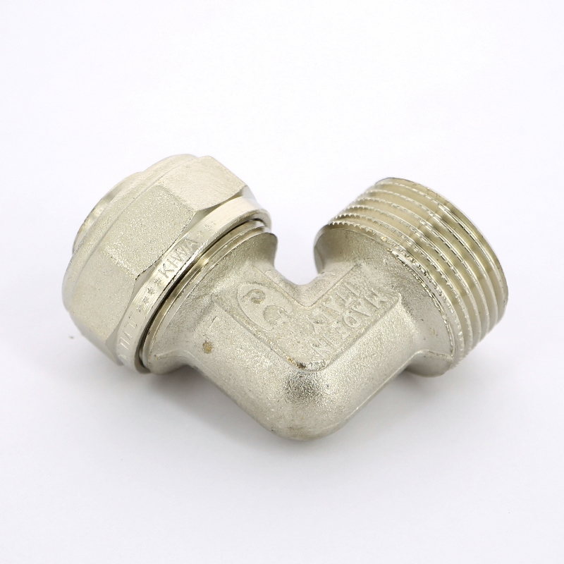 Угол обжим-Н никелированный TIEMME 25х1" 1600119 - Вид №2