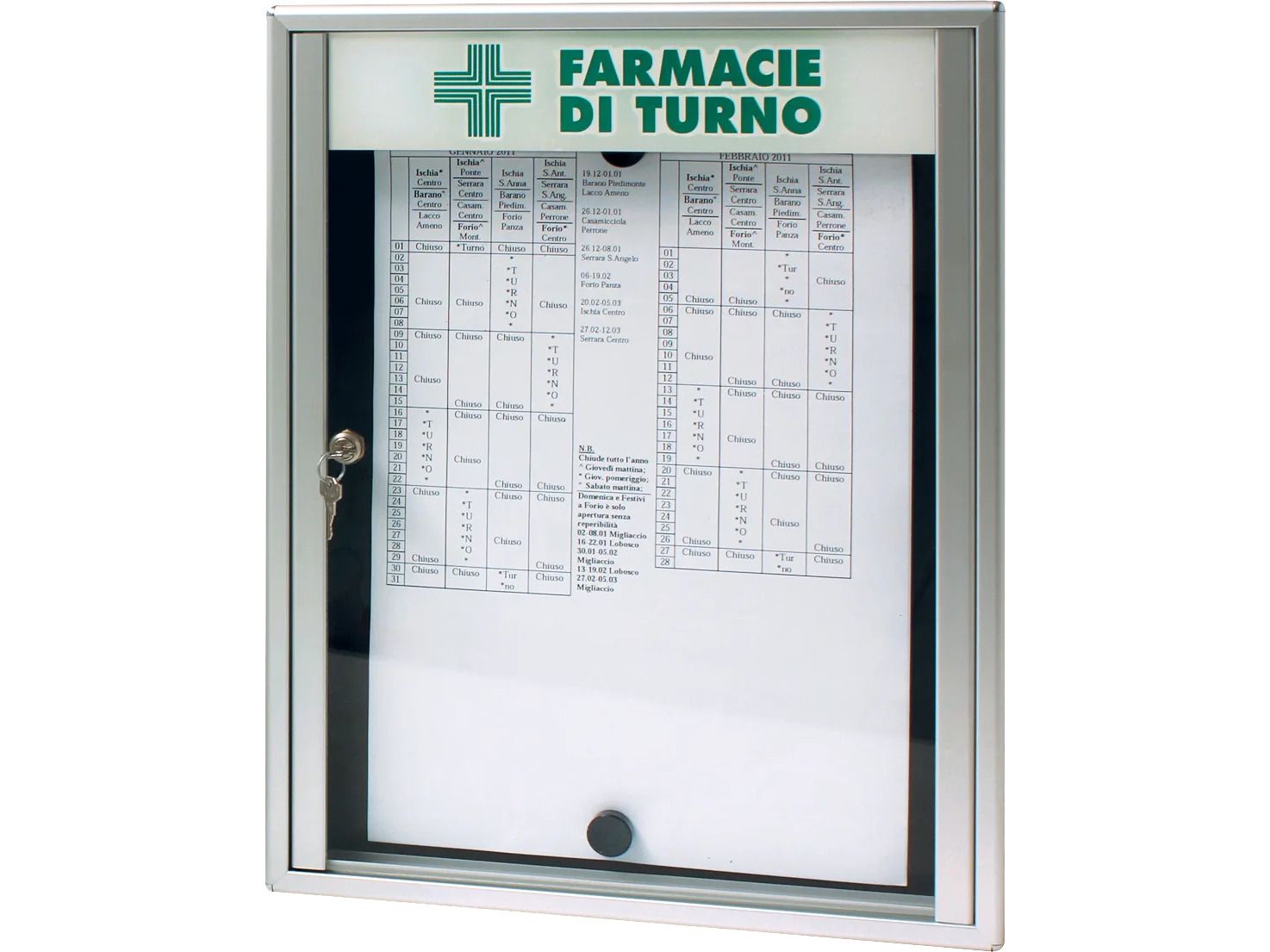 Настенная доска объявлений для общественных мест RAVASI Bacheche per farmacia ARCH-00148670