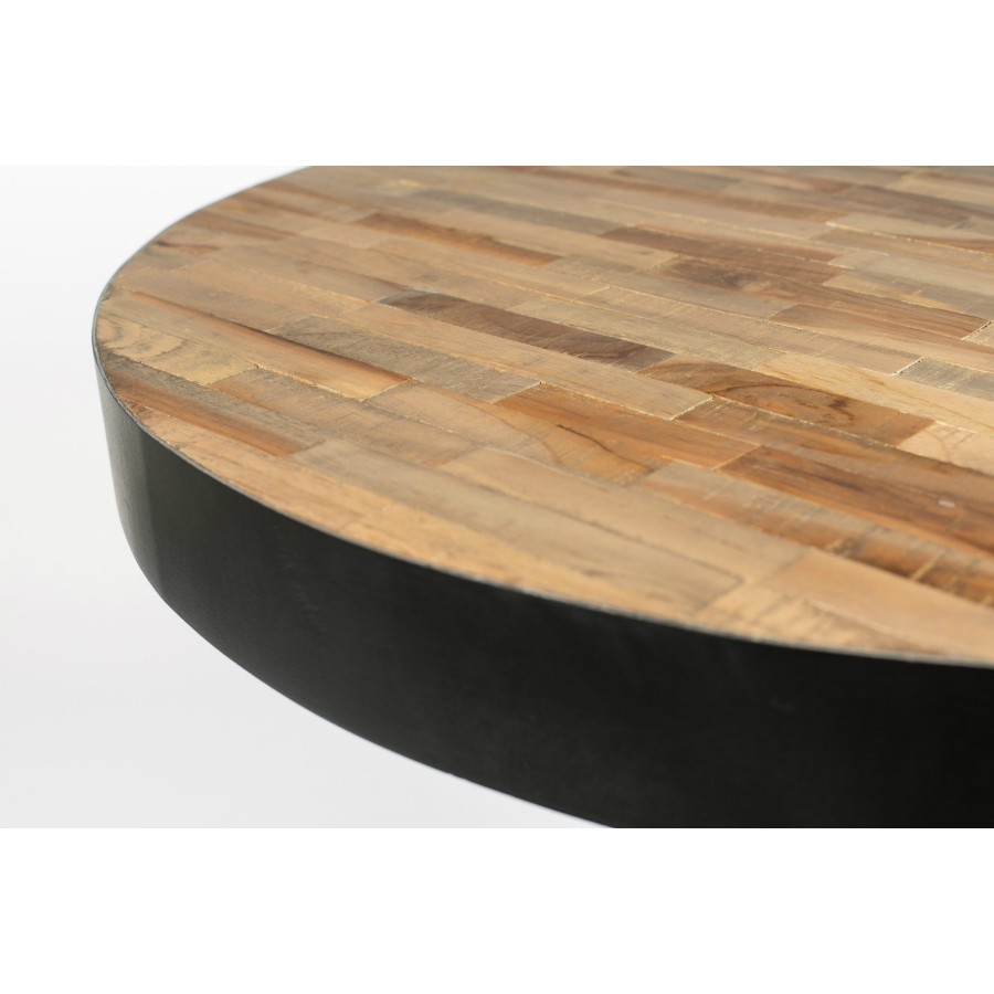 Стол Maze, круглый, дерево White Label Living 2100085 - Вид №3