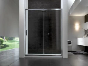 DISENIA Прямоугольная душевая кабина из стекла с раздвижной дверцей Quadro