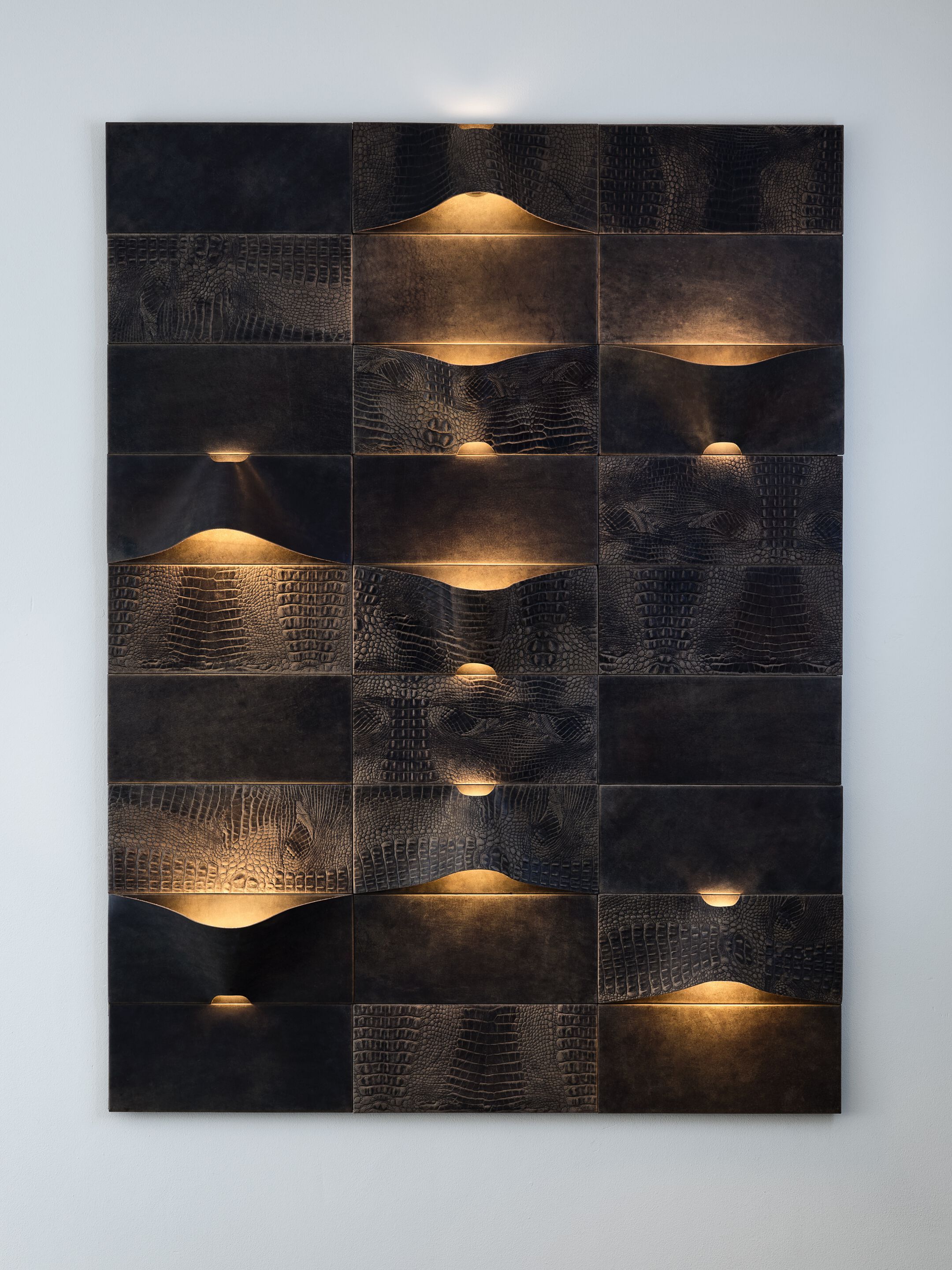 Трехмерное покрытие / кожаный настенный светильник Quasar LUM PANEL ARCH-00125102 - Вид №3