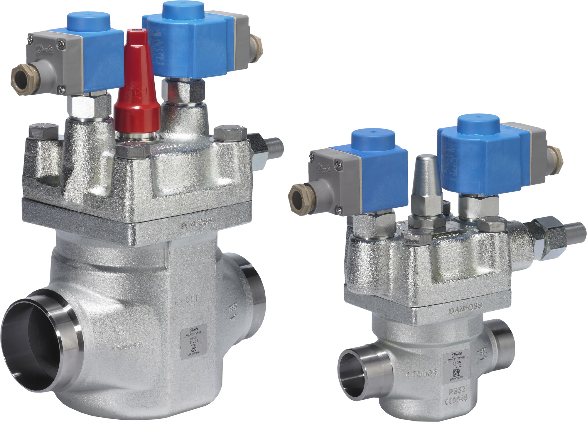 Danfoss ICLX — двухступенчатые клапаны ICLX 50 (D 50) Клапан соленоидный 027H5040  - Вид №12