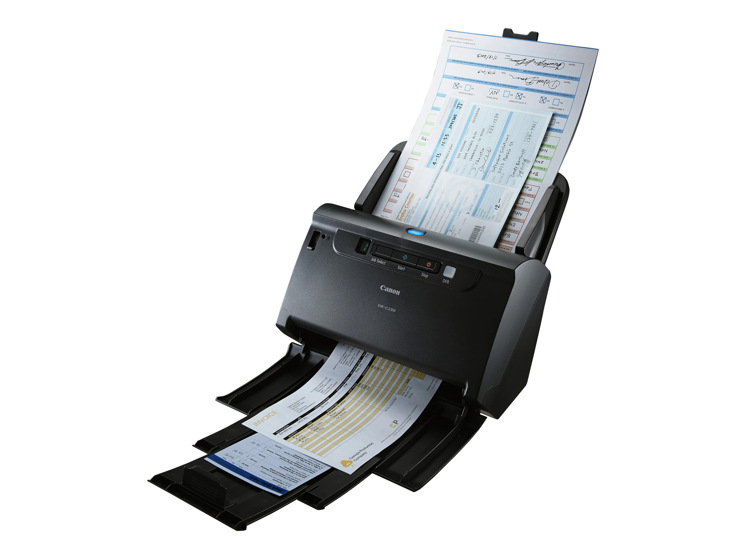 2646C003 Dr-с230, a4, colour, duplex, 30 ppm, adf 60, usb 3.1 Canon  - Вид №1