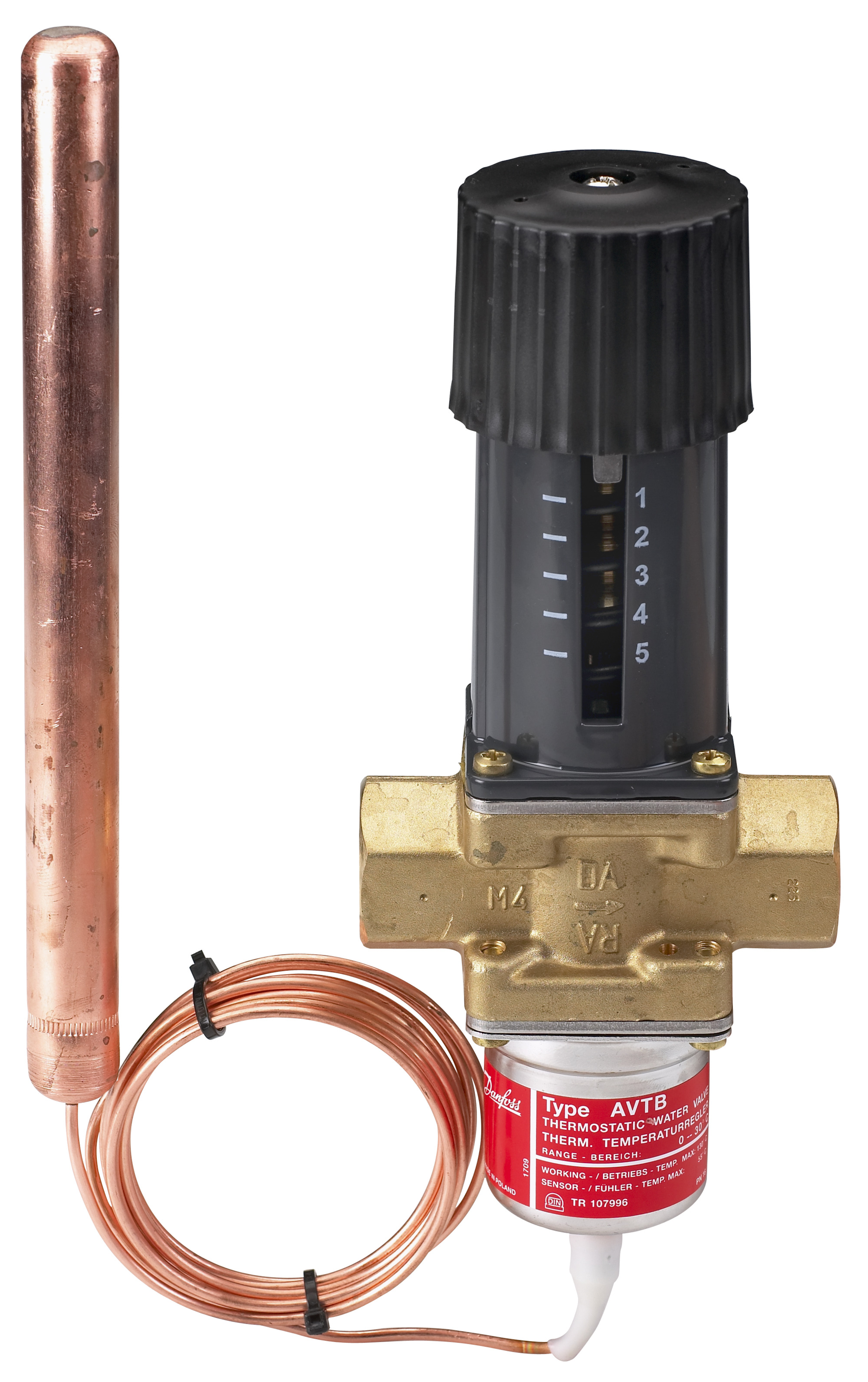 Danfoss Регулятор температуры AVTB Р-р темп.AVTB PN16 20/3,4/20-60/2M/вн.р 003N8230  - Вид №11