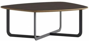 Ersa Квадратный журнальный столик из фанерованной древесины