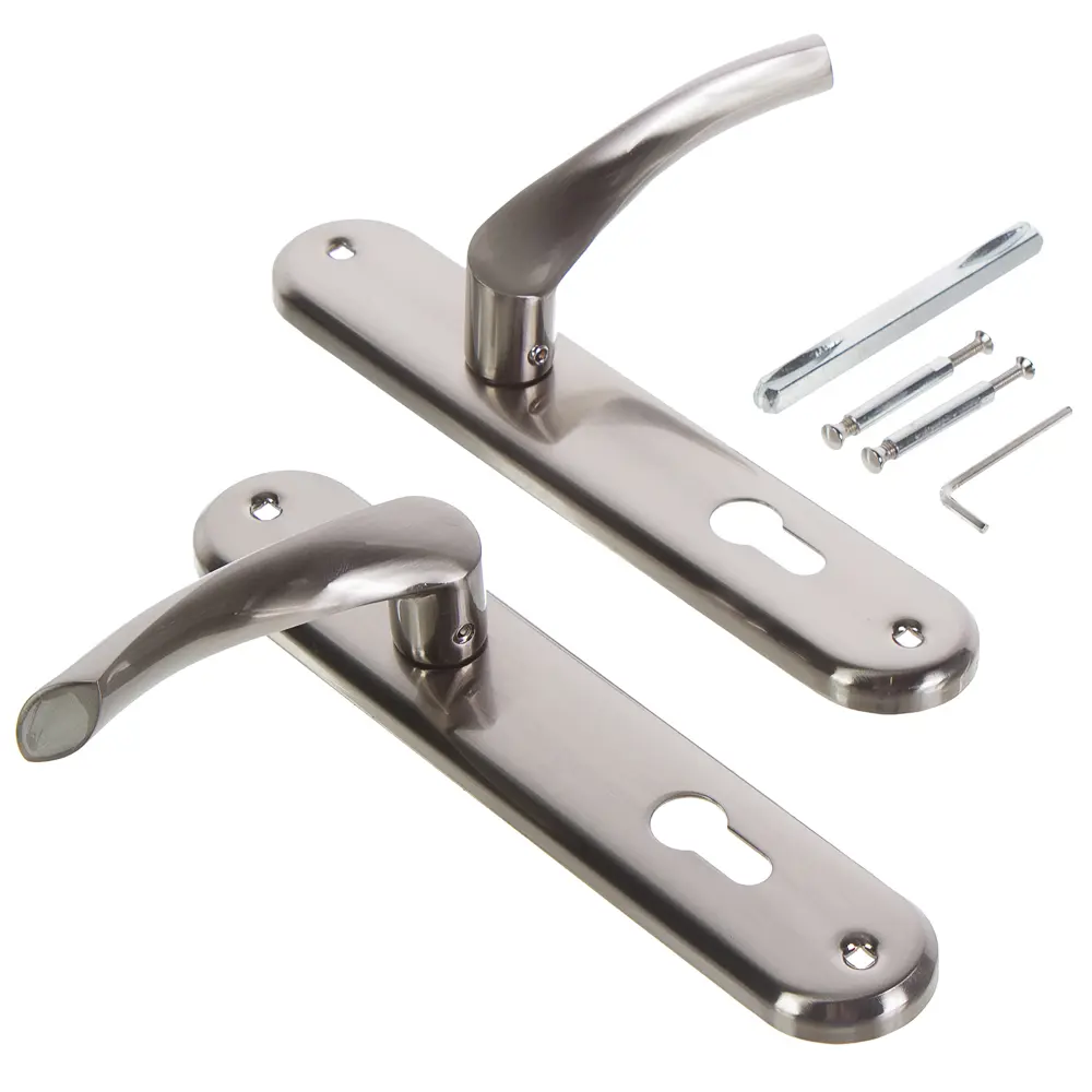 Ручки на планке без механизма Apecs HP-85.0923-AL-S, цвет алюминий/серебро STLM-2013614 - Вид №1