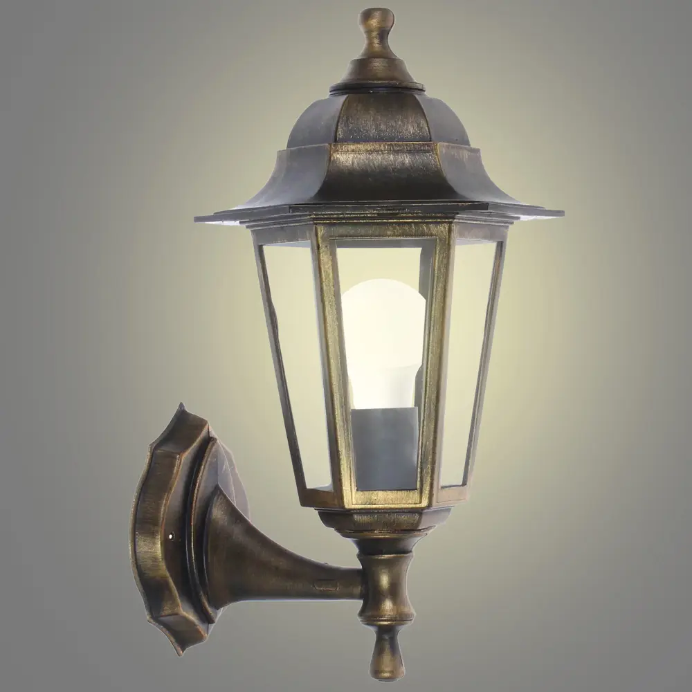 Светильник уличный настенный Apeyron Леда 11-99 E27 цвет бронза STLM-2095123 - Вид №1