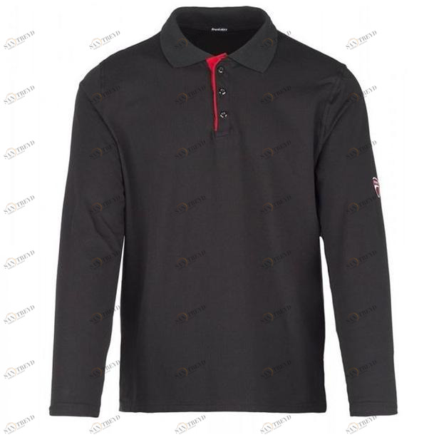 INNEX Рубашка-поло с длинными рукавами 92% хлопок-8% эластан (195 г / м2) Ducati workwear sun-id-1450667