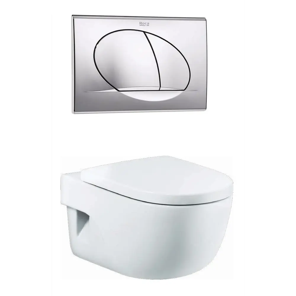 Комплект инсталляция с унитазом Roca Meridian и кнопкой STLM-2047007 - Вид №6