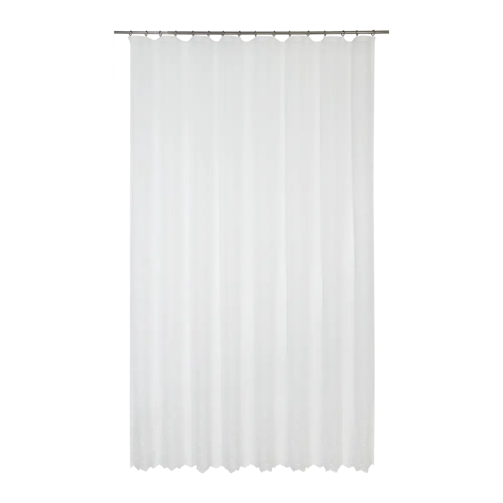 Тюль на ленте «Черемуха» 250x280 см цвет белый GARDEN STLM-2003306