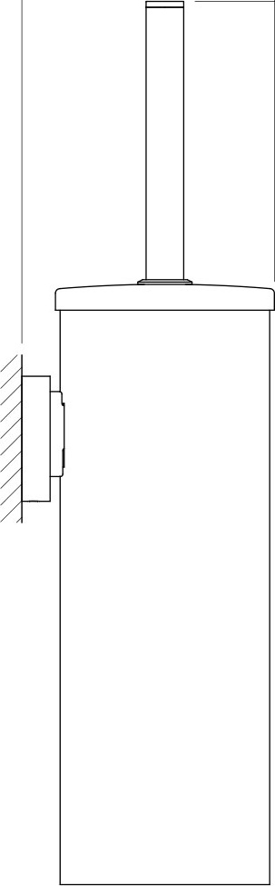 HAR 053 Туалетный ерш с крышкой ARTWELLE Harmonie - Вид №1
