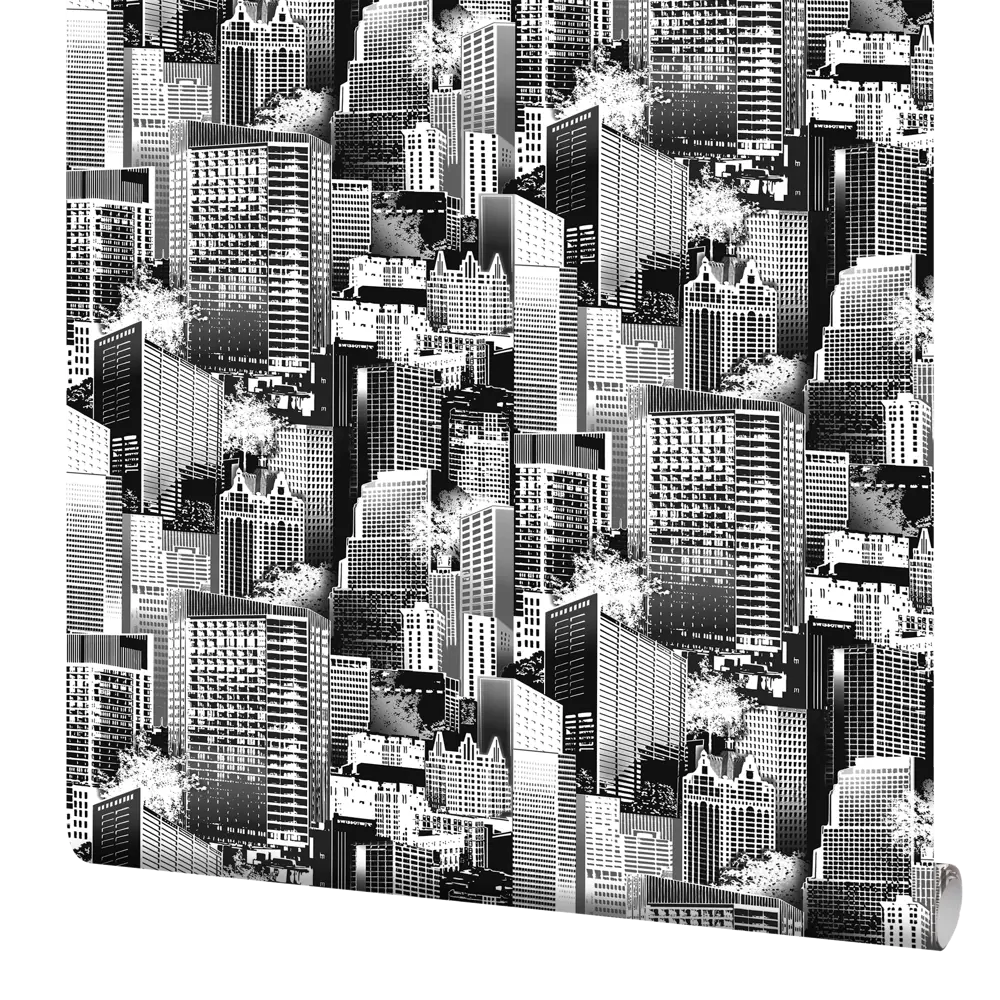 Обои флизелиновые Erismann Life чёрные 1.06 м 3459-50 STLM-2207438