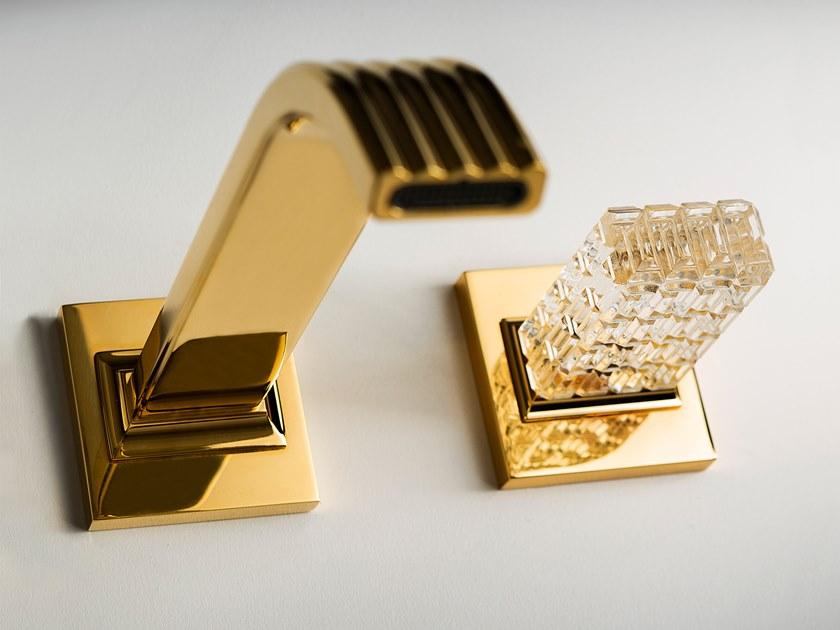 Rubinetterie Treemme Смеситель для умывальника из латуни с 3 отверстиями Kea sun-id-1484340 - Вид №1