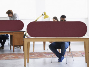 Звукопоглощающая панель для перегородки из полиэфирного волокна