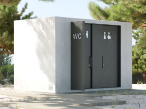 Сборные ванны из волокнистого бетона