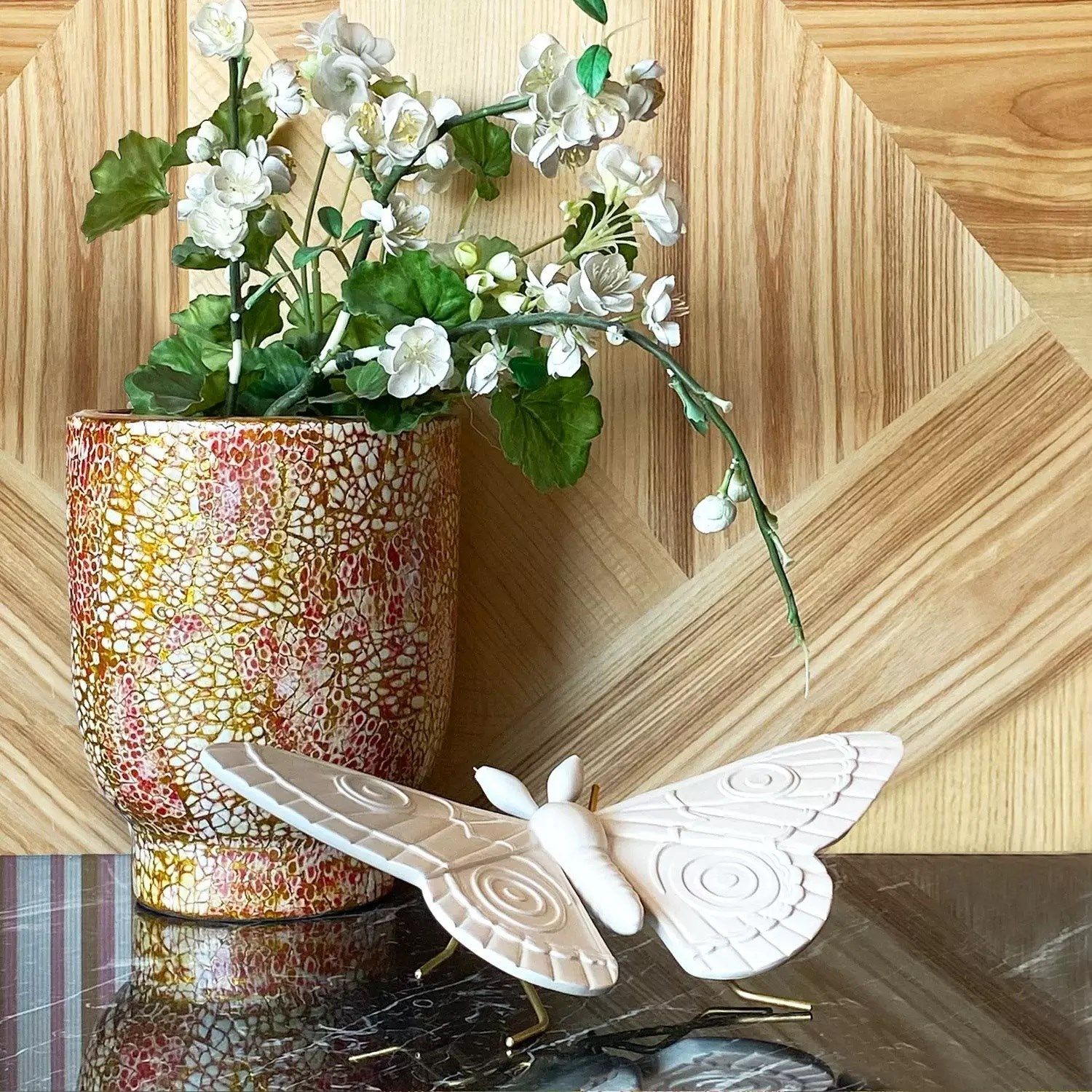 Керамические безделушки Mambo Unlimited Ideas BUTTERFLIES ASIAN ARCH-00089260 - Вид №6