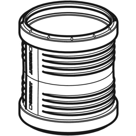 390.516.14.1 Муфта Geberit Silent-PP Geberit  - Вид №1