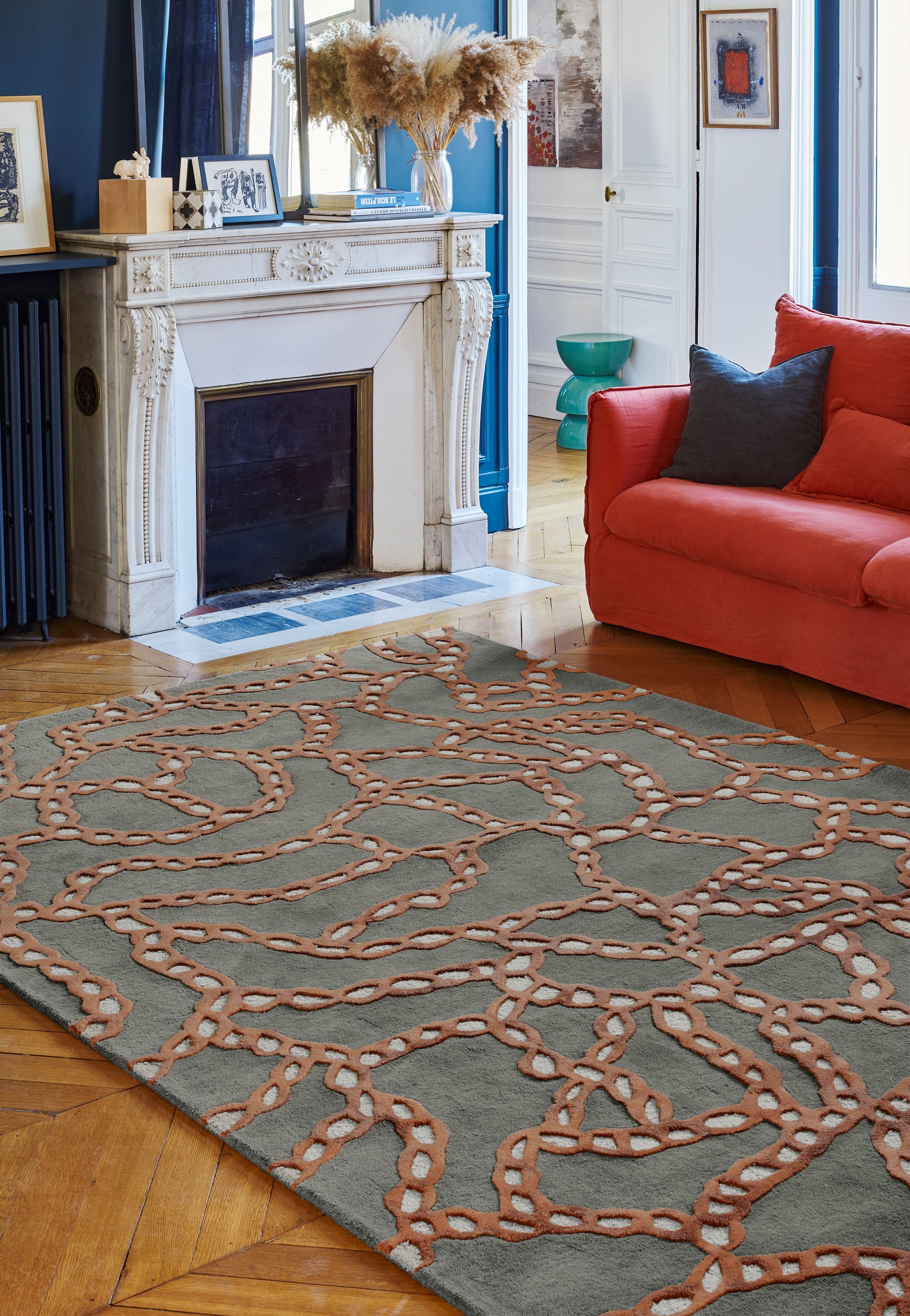 Прямоугольный ковер ручной работы Toulemonde Bochart The Designers ARCH-00040502 - Вид №1