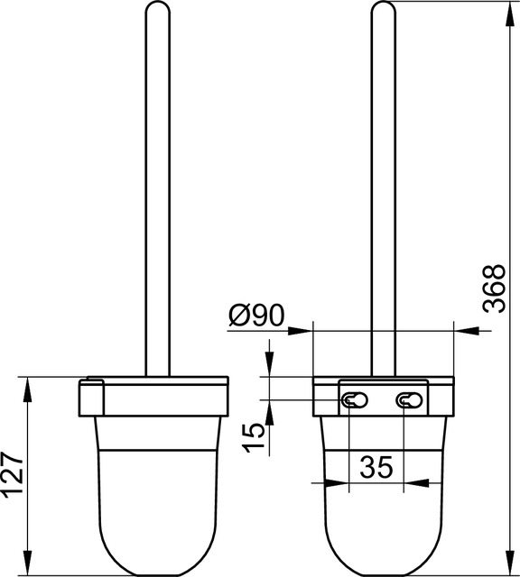 02364010100 Туалетный гарнитур KEUCO Smart  - Вид №2