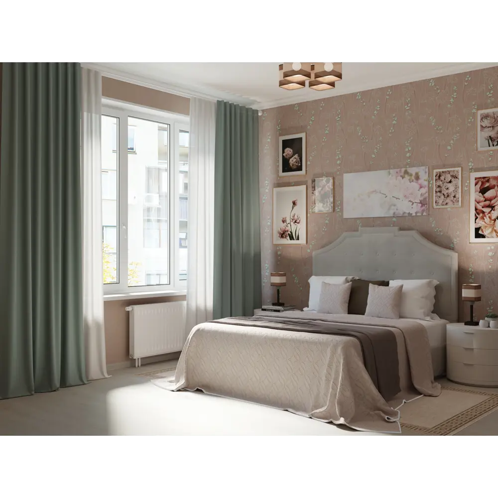 Покрывало стёганое «Melissa» 200х220 см цвет серо-белый Santreyd STLM-2159878 - Вид №8