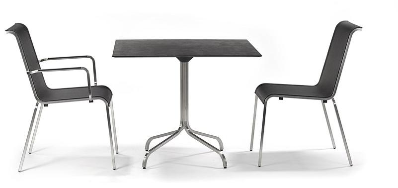 FISCHER MÖBEL Стол складной квадратный по контракту Modena sun-id-1400200 - Вид №4