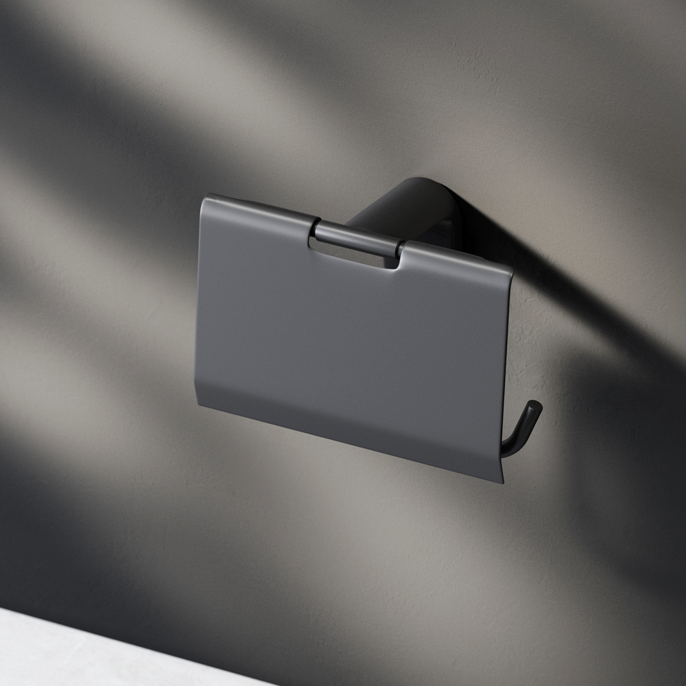 A84341422 Держатель для туалетной бумаги с крышкой AM.PM X-Joy  - Вид №1