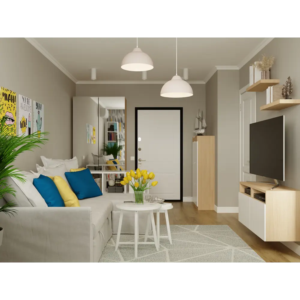 Дверь входная металлическая Сидней, 860 мм, левая, цвет белый BELWOODDOORS STLM-2116086 - Вид №9