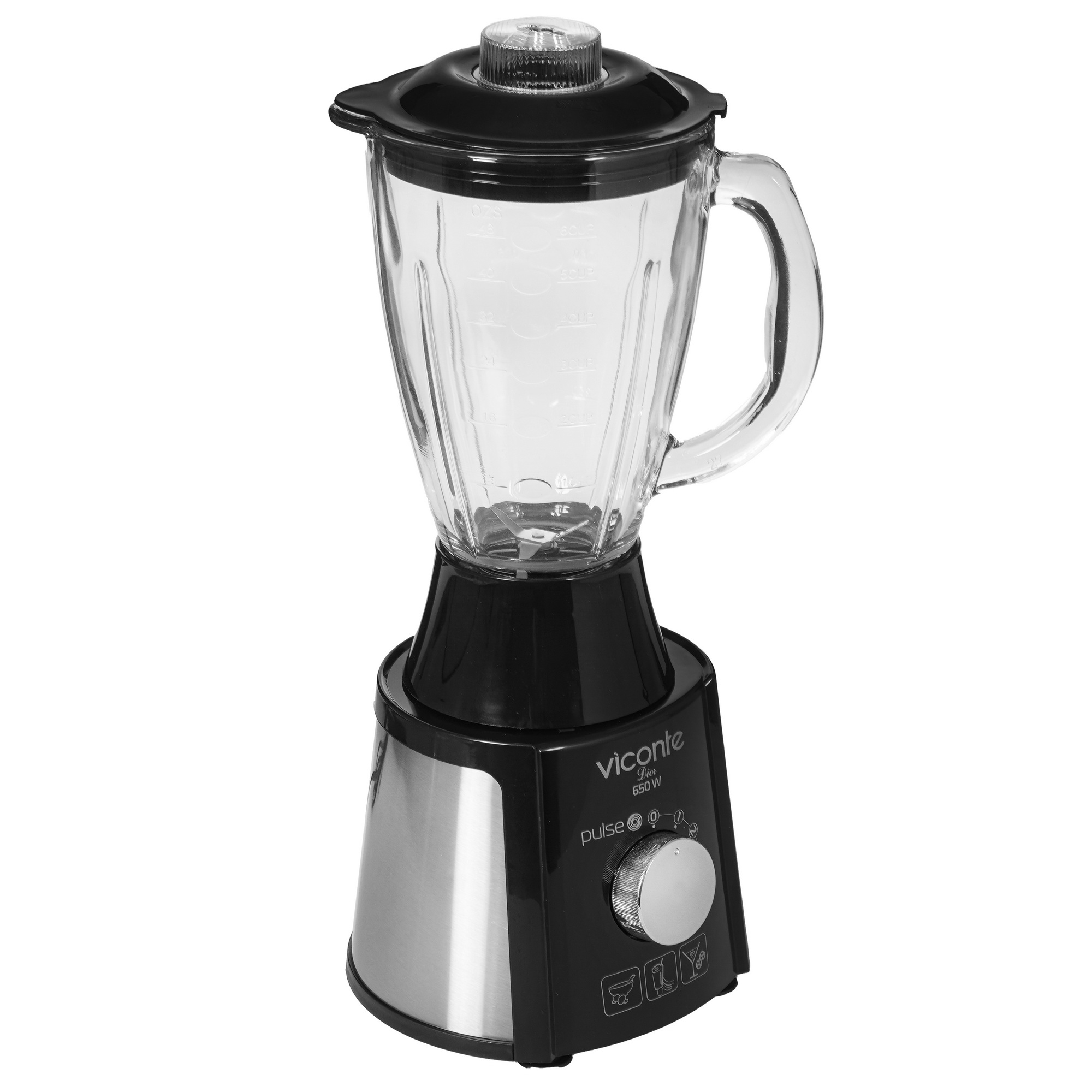 5360231 Блендер стационарный Viconte VC-4418 черный STDN-0004849 - Вид №5