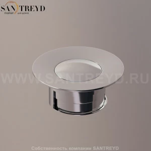 Agape  Нажимной донный клапан хромированный для ванн MET0434S