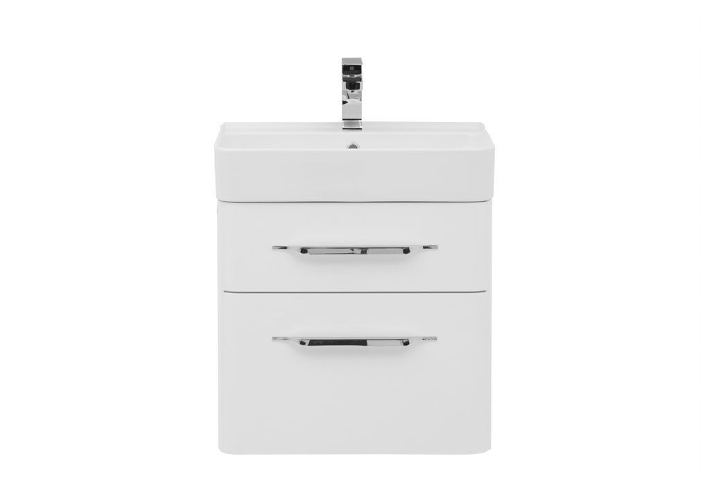 Тумба с раковиной Aquanet Виченца 60 белый 0019625200196345 - Вид №2