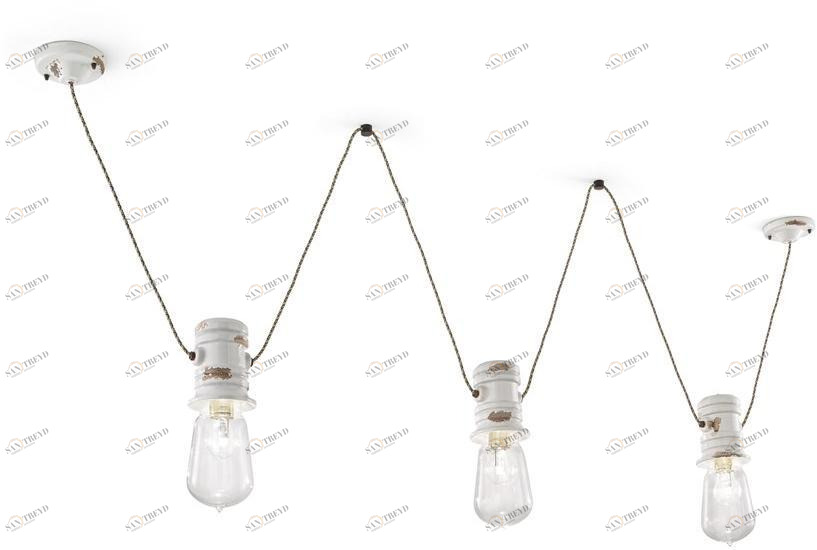 FERROLUCE Регулируемая керамическая люстра Urban C1742